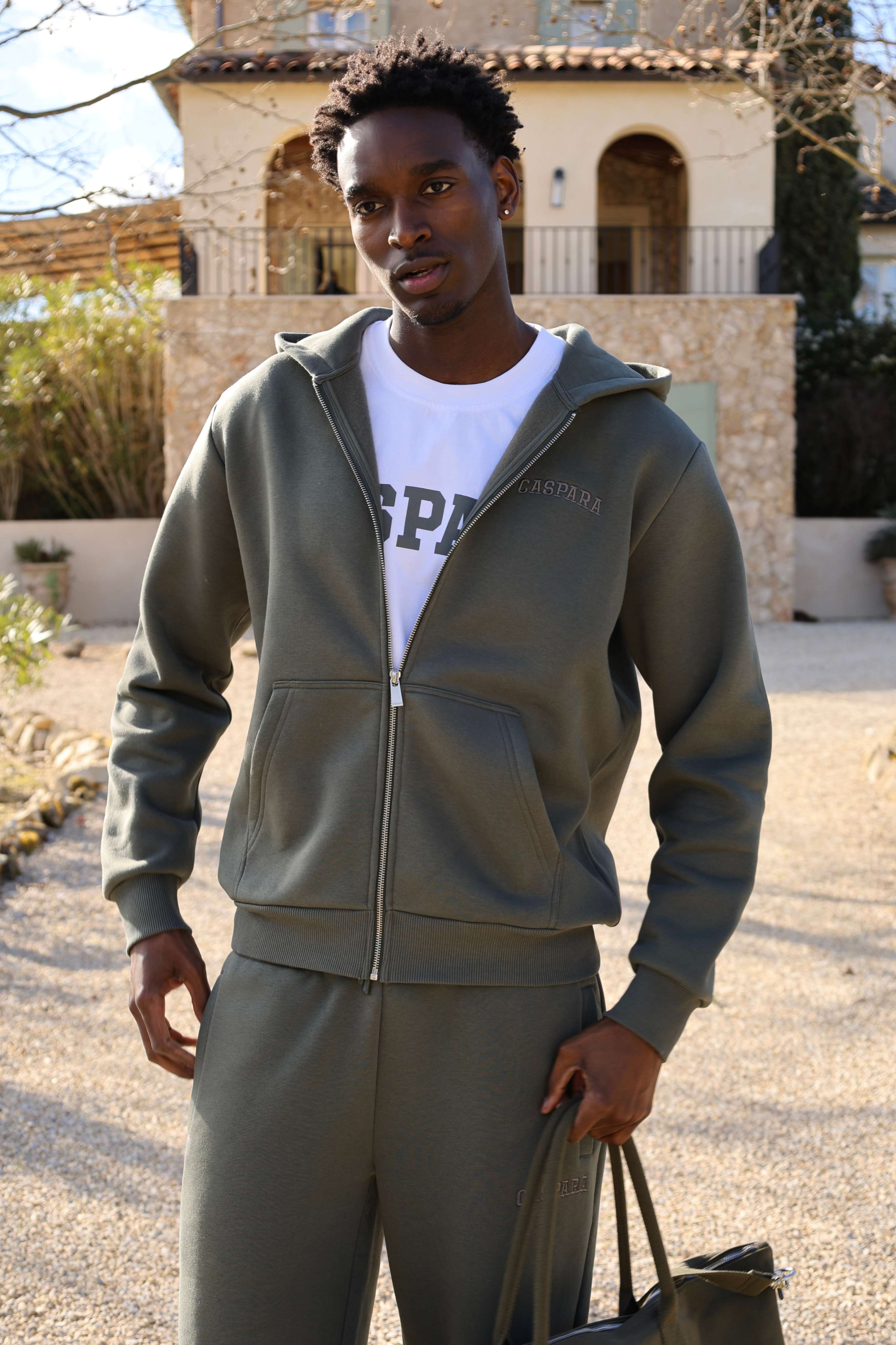 M. All-Star Zip Hoodie - Olive Green